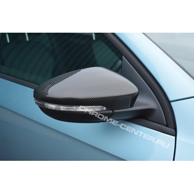 Накладки на зеркала (carbon) VW Passat B7/CC бренд – Omtec (Omsaline) главное фото